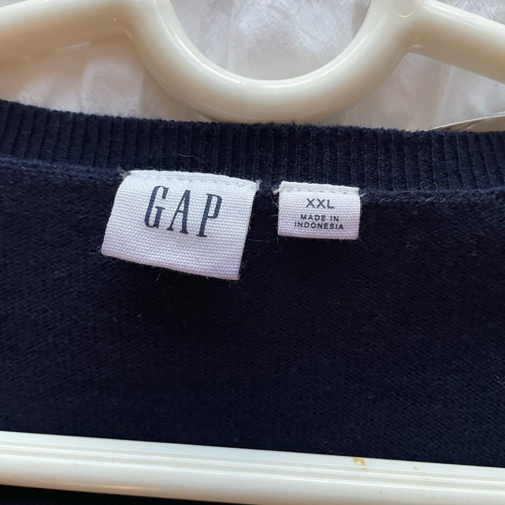 Gap Cardigan Navy Size XXL - Picture 3 of 6